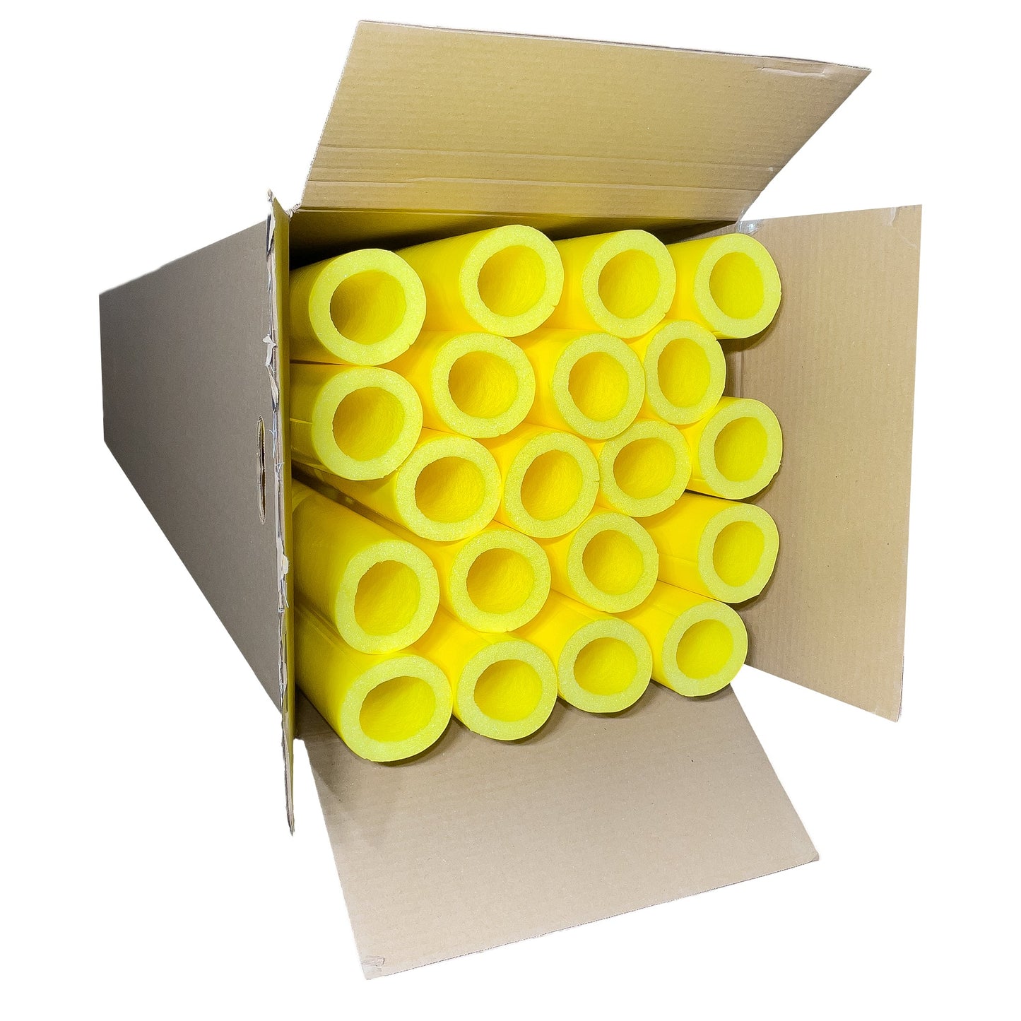 Oodles of Noodles Tough Skin Foam Clamp Padding 96 Inches Long Lasting Protection Indoor & Outdoor - 20 Count/4 Colors