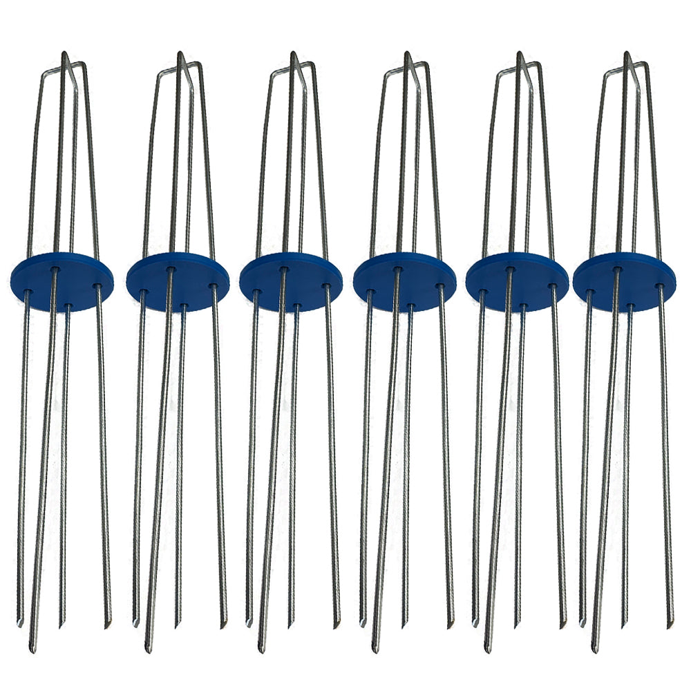 Oodles of Noodles Noodle Ground Stakes For Obstacle Course, Sports Drills, Games, Build Poles and Hoops