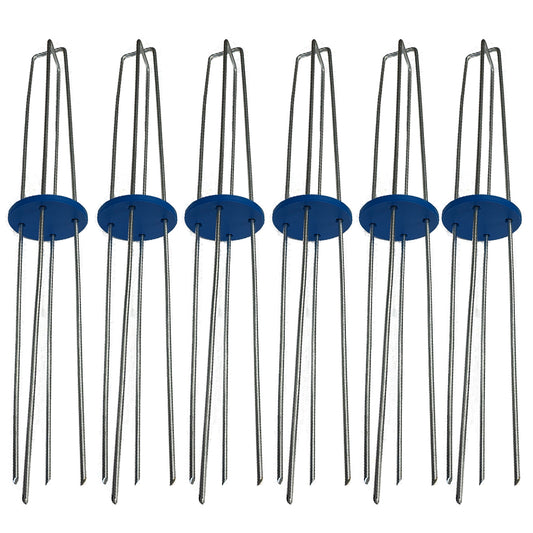Oodles of Noodles Noodle Ground Stakes For Obstacle Course, Sports Drills, Games, Build Poles and Hoops