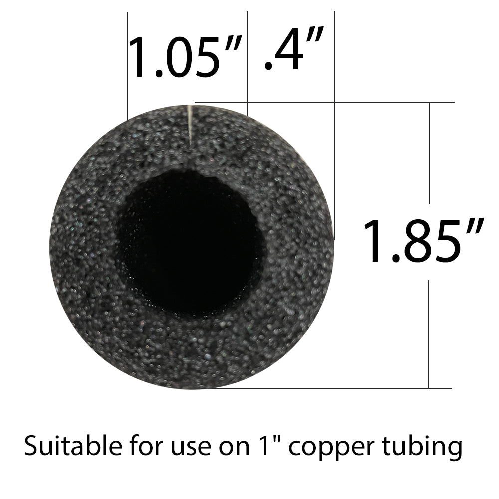 Foam King Bulk Pipe Insulation - 1 in. x 3 ft. - 100 Count