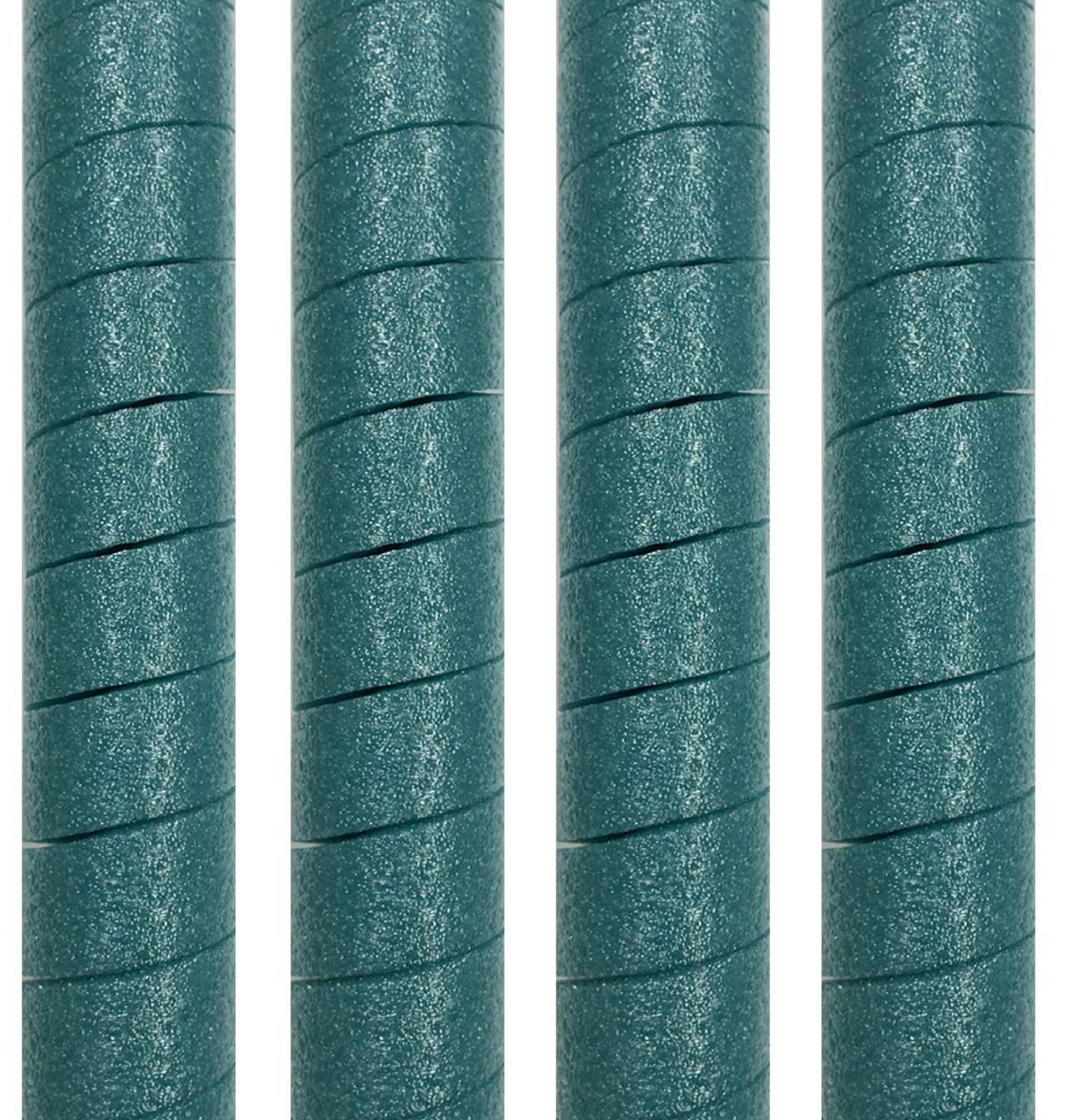 4 Pack Curlz Craft Foam Pre-Cut Spiral. Red, Blue, Yellow, Green