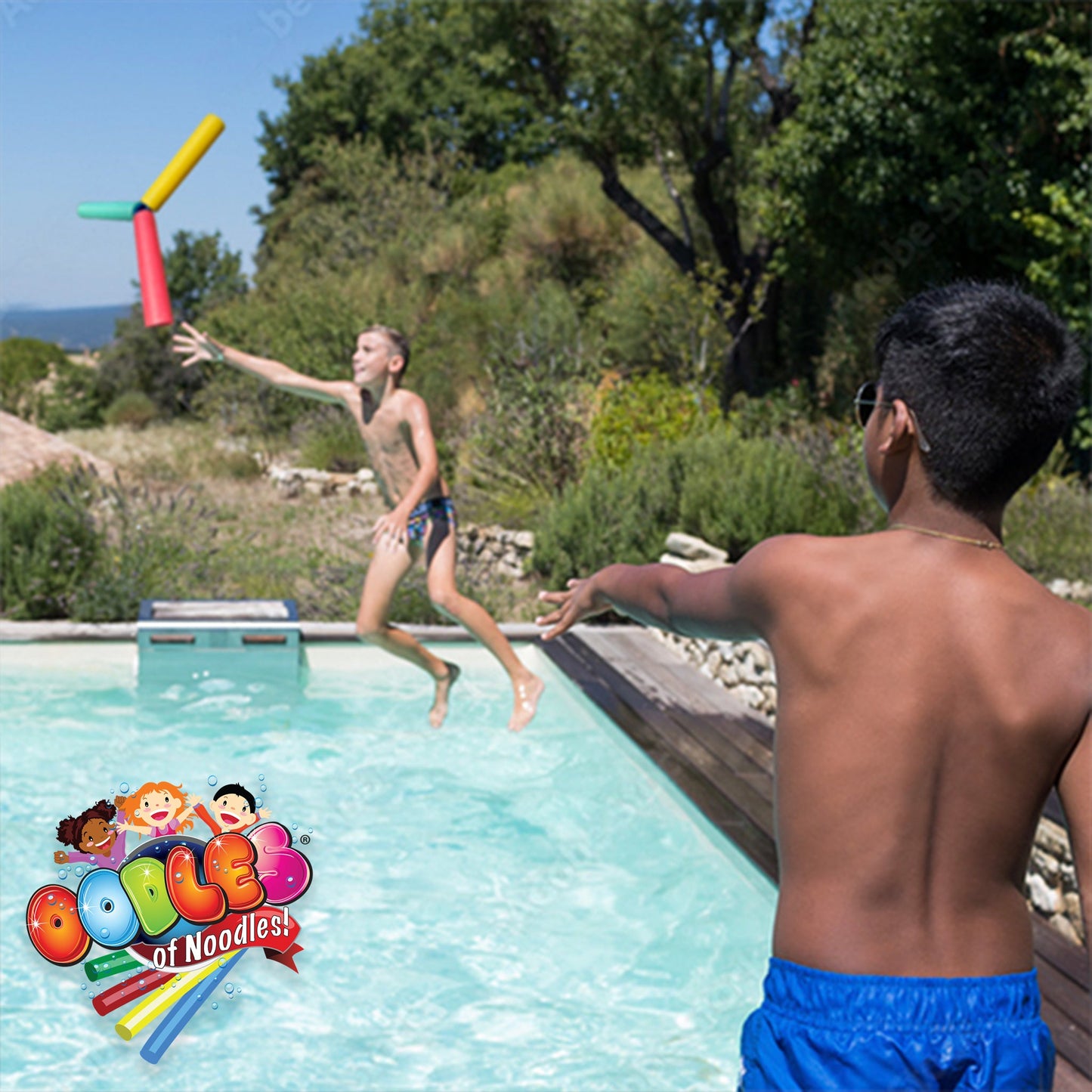 Oodles of Noodles Color Catch – Foam Hand-Eye Coordination & Reflex Training Tool for Kids & Adults – Boost Speed, Agility, Focus & Reaction Time for Sports, Fitness, Pool, and Beach
