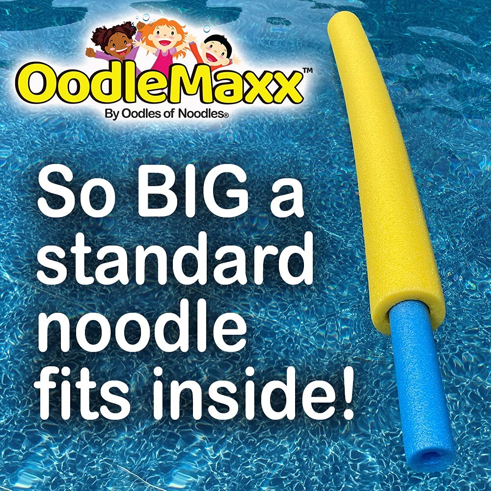 OodleMaxx Giant Pool Noodle Blue- 1, 3, 12 Count Packs