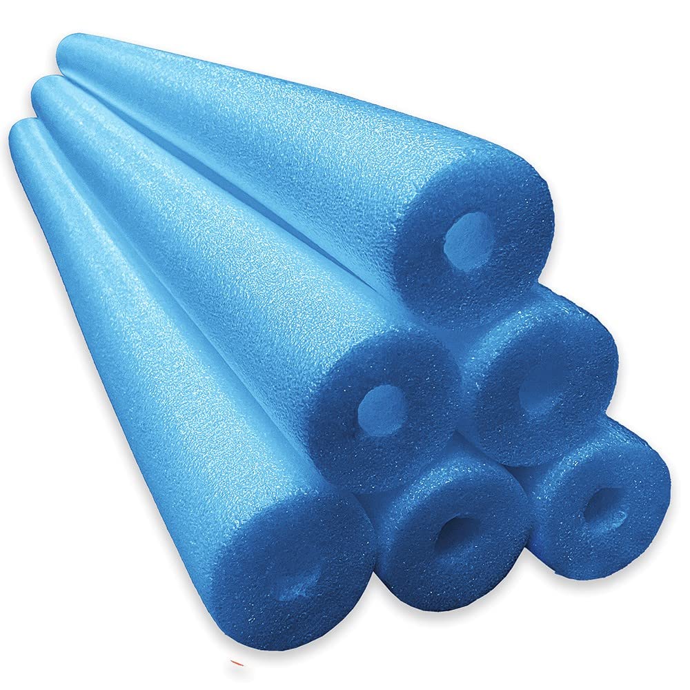 Oodles Of Noodles Blue Jumbo Pool Noodle - FREE SHIPPING! - 6 Count Pack