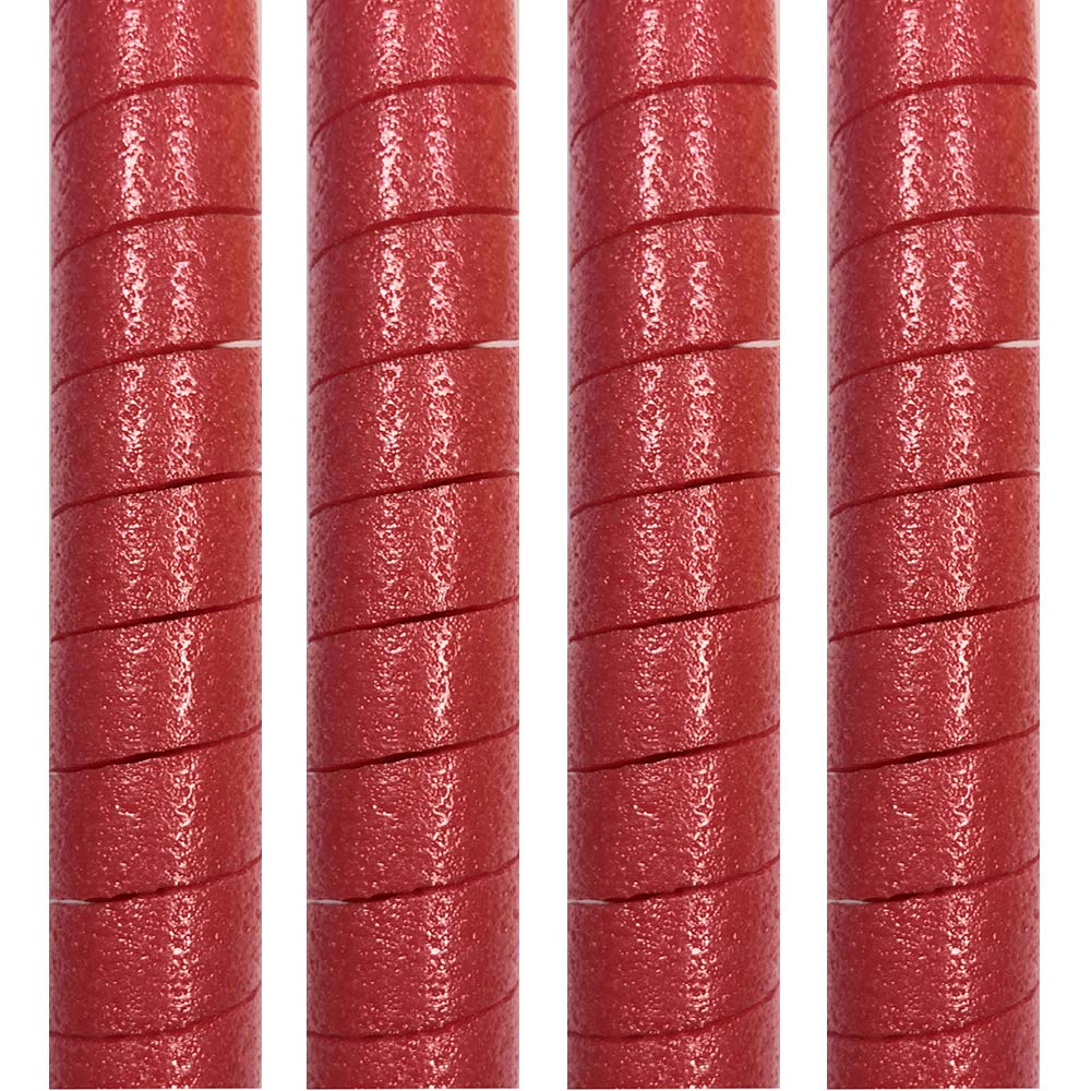4 Pack Curlz Craft Foam Pre-Cut Spiral. Red, Blue, Yellow, Green