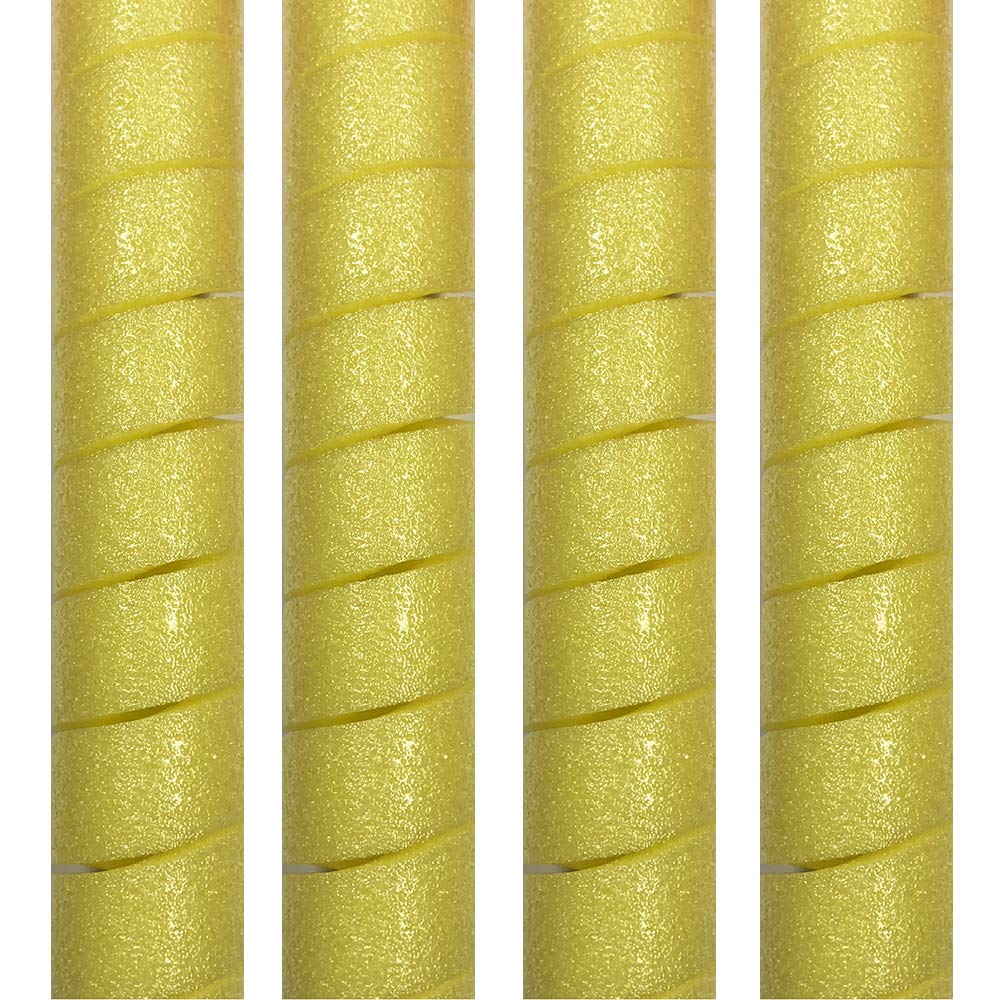 4 Pack Curlz Craft Foam - 50-Inch Pre-Cut Spiral. Red, Blue, Yellow, Green