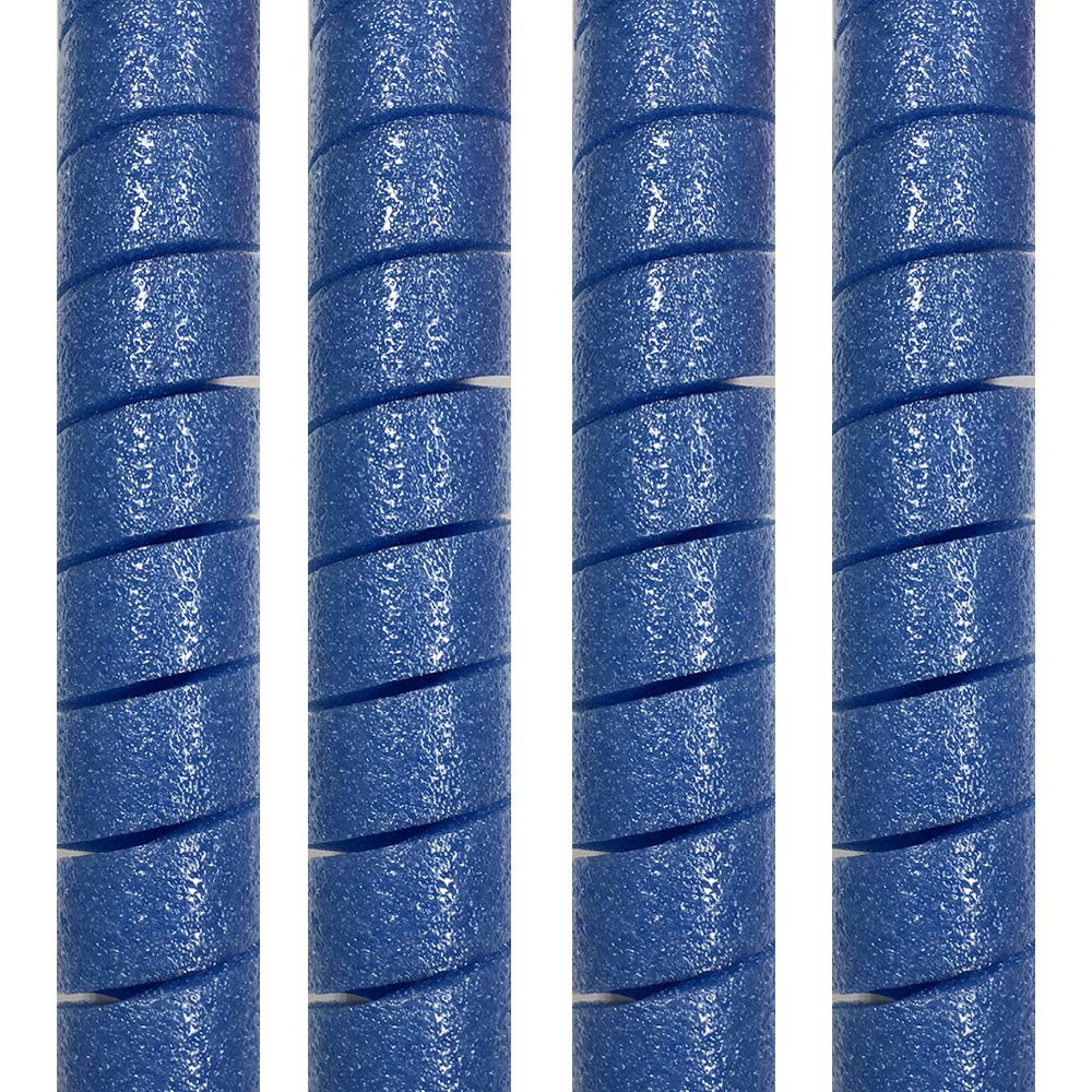 4 Pack Curlz Craft Foam Pre-Cut Spiral. Red, Blue, Yellow, Green