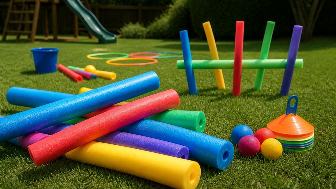 15 Pool Noodle Games for Active Play & Team Fun