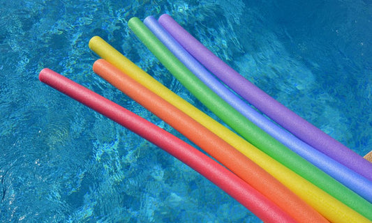 4 Swimming Pool Exercises Using a Pool Noodle