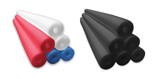 DIY Giant Firecracker Decorations From Pool Noodles