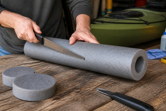 How to Cut Foam for Kayak Stabilizers