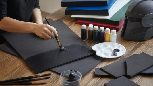 How to Paint Craft Foam Sheets for Costumes