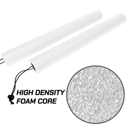 Foam Combat Training Sticks for Boxing and Martial Arts (Yellow)