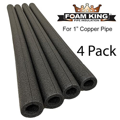 Foam King Insulating Foam Copper Pipe Covers - Select your pipe - Sold in packs of 4.