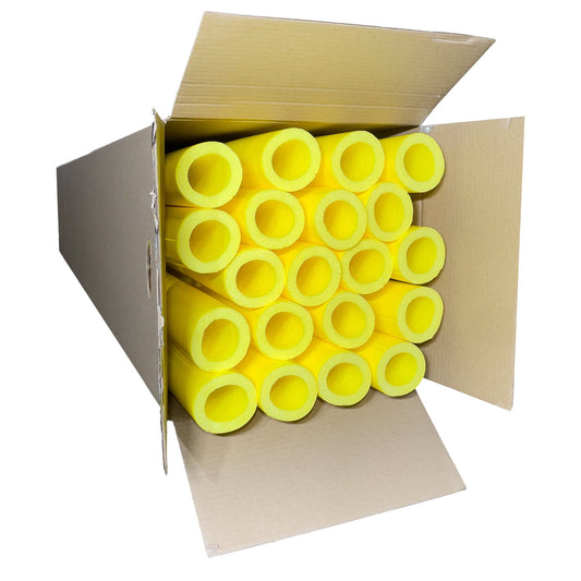 Tough Skin Clamp Padding 96 Inches Long Lasting Foam Protection Indoor & Outdoor - 20 Count