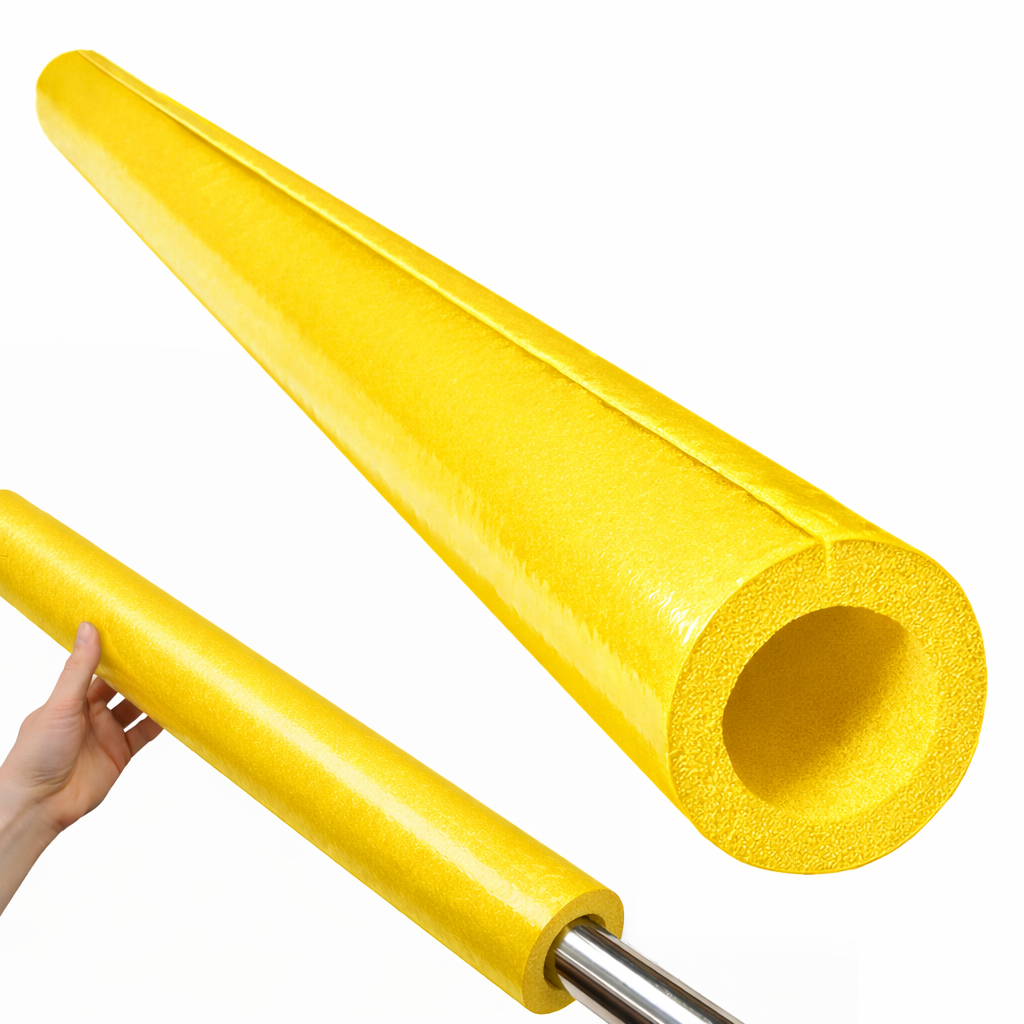 Oodles of Noodles Tough Skin Foam Clamp Padding, 48" x 3.25" (Black, 1)
