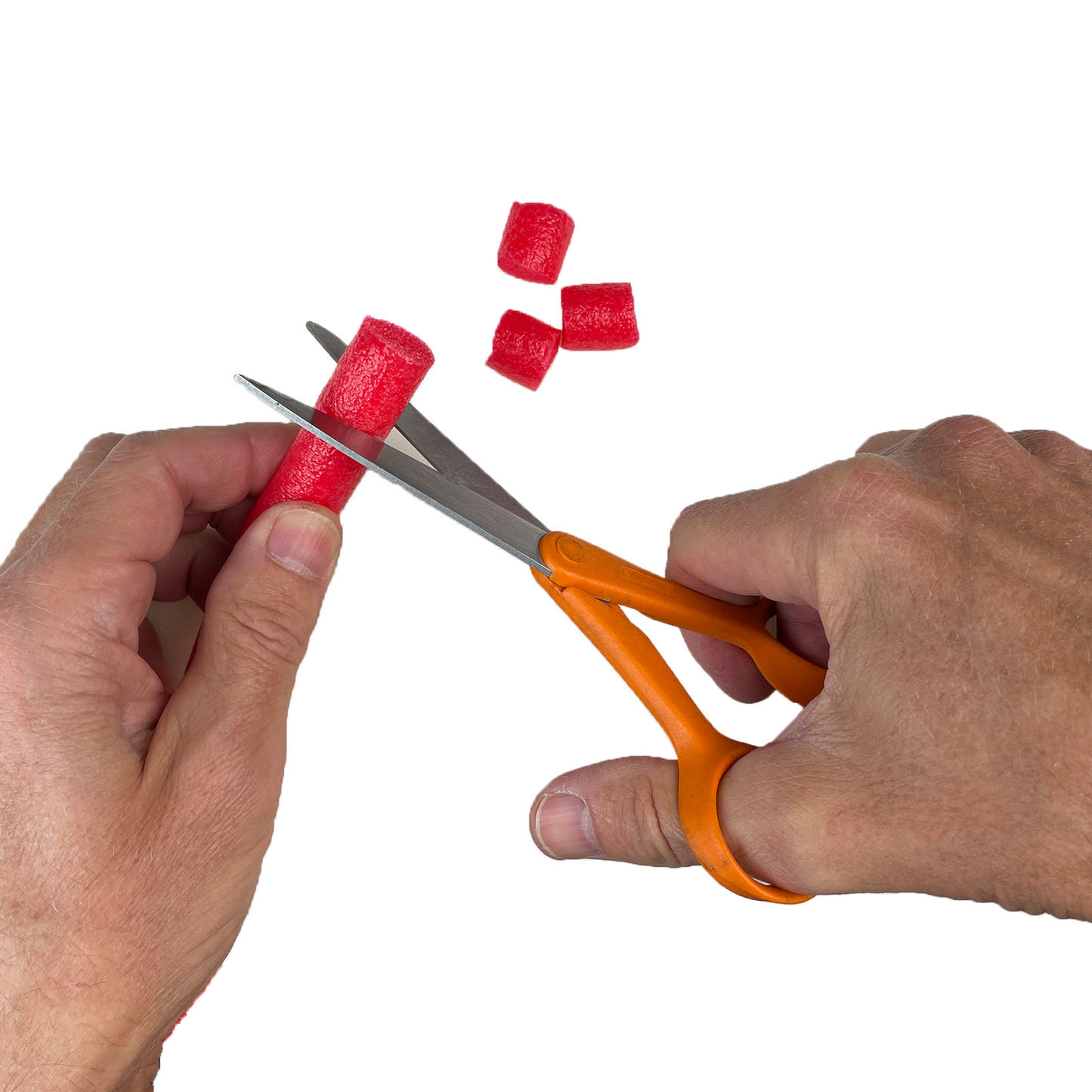 Oodles of Noodles 5/8” × 20 ft Foam Noodles for Crafts – Solid-Core Foam Tubes Cylinder Backer Rods for Modeling & DIY Arts & Crafts