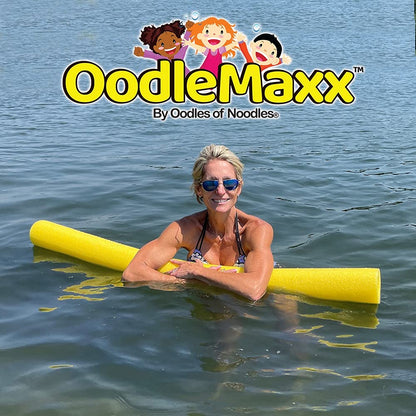 OodleMaxx Giant Pool Noodle Blue- 1, 3, 12 Count Packs