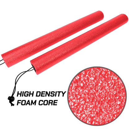 Foam Combat Training Sticks for Boxing and Martial Arts (Yellow)