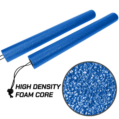 Foam Combat Training Sticks for Boxing and Martial Arts (Yellow)