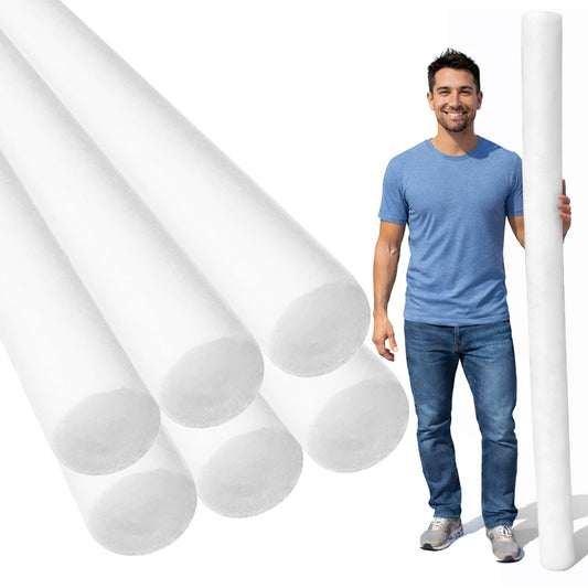 FILL-RITE Foam Backer Rod 6 Foot by 5 Inch Diameter - 6 Pack