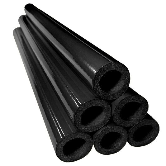 Oodles of Noodles Tough Skin Foam Clamp Padding, 48" x 3.25" (Black, 1)