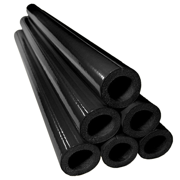 Oodles of Noodles Tough Skin Foam Clamp Padding, 48" x 3.25" (Black, 1)