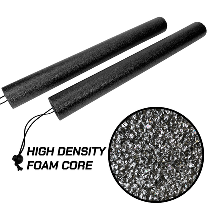 Foam Combat Training Sticks for Boxing and Martial Arts (Yellow)