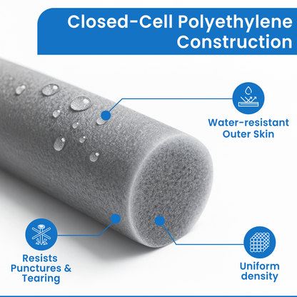 4 inch diameter Backer Rod Closed Cell - Grey