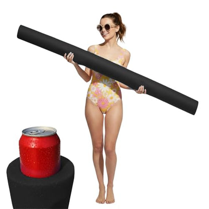 OodleMaxx Giant Pool Noodle Black- 1, 3, 12 Count Packs