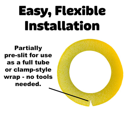 Tough Skin 19 Inch Clamp Padding Long Lasting Protection - 4 Pack