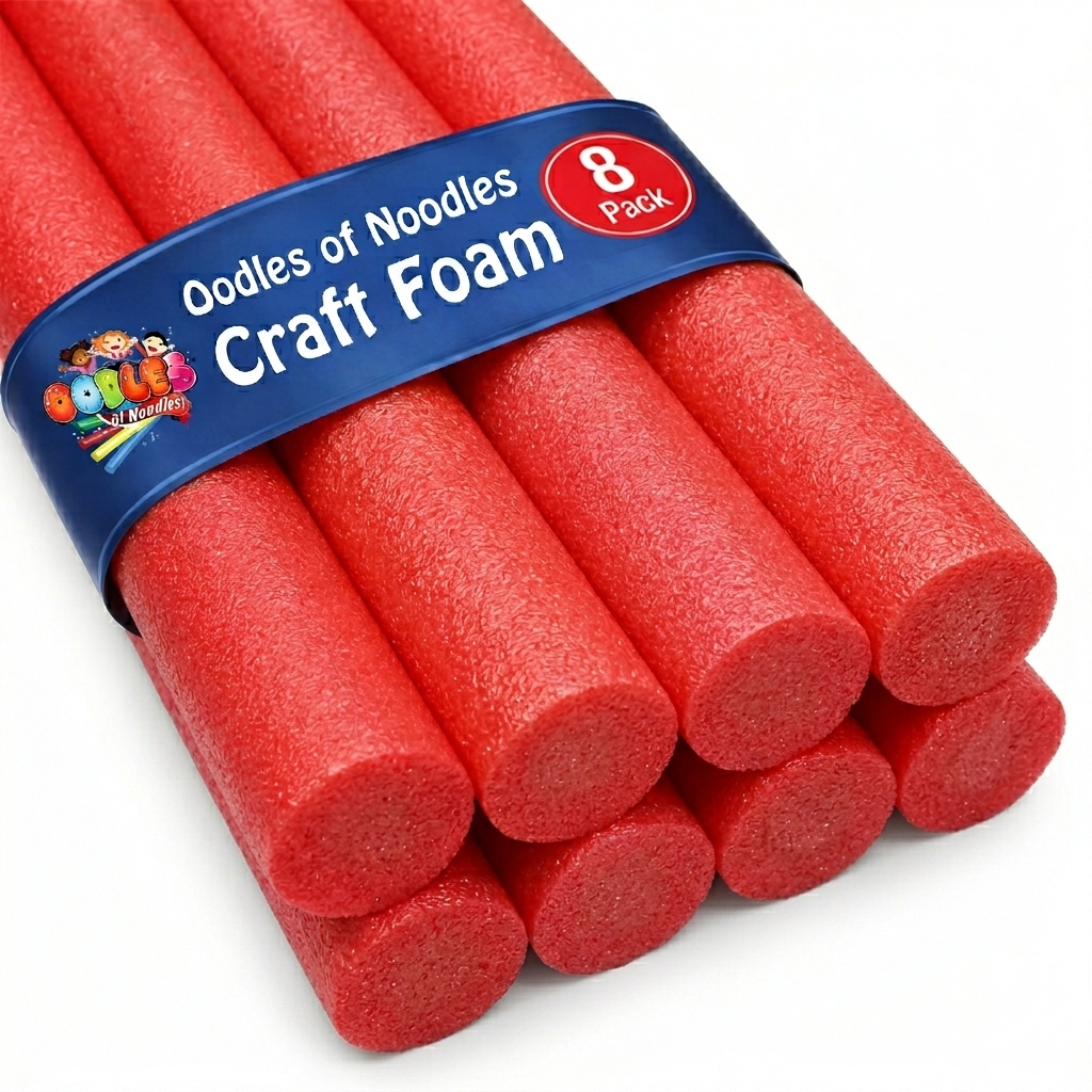 8 Pack Sticks Craft Foam - 5 Colors Available