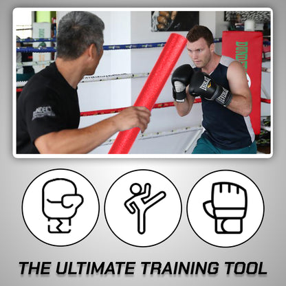 Foam Combat Training Sticks for Boxing and Martial Arts (Yellow)