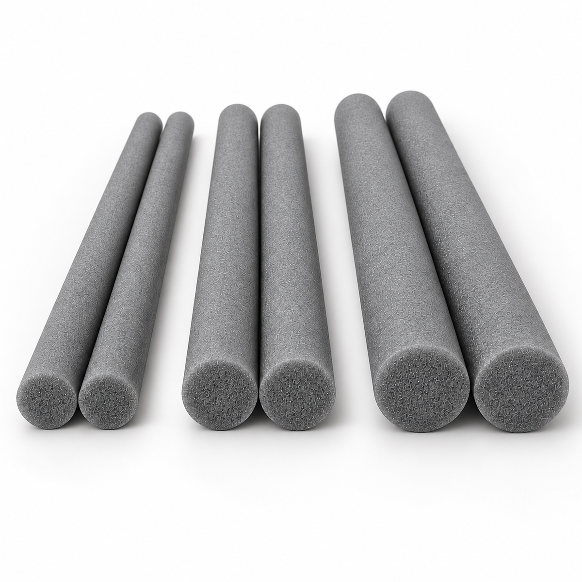Assorted Size Foam Backer Rod – 6 Pack | 1.5”, 2”, and 2.5” Diameters | 35” Length