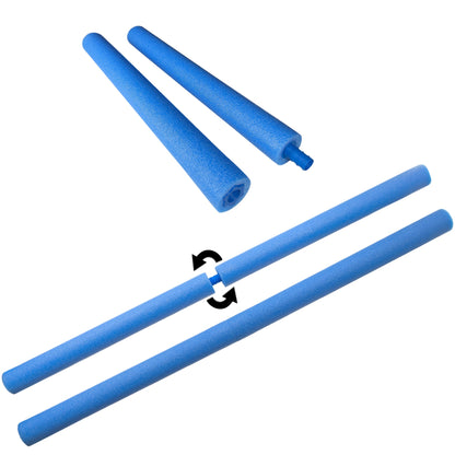 Compact Travel Portable Pool Foam Swim Noodle Float - Set of Two