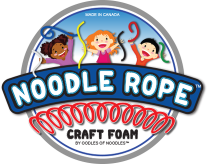 Oodles of Noodles 5/8” × 20 ft Foam Noodles for Crafts – Solid-Core Foam Tubes Cylinder Backer Rods for Modeling & DIY Arts & Crafts
