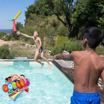 Oodles of Noodles Color Catch – Foam Hand-Eye Coordination & Reflex Training Tool for Kids & Adults – Boost Speed, Agility, Focus & Reaction Time for Sports, Fitness, Pool, and Beach