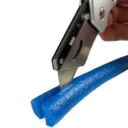 Oodles of Noodles 5/8” × 20 ft Foam Noodles for Crafts – Solid-Core Foam Tubes Cylinder Backer Rods for Modeling & DIY Arts & Crafts