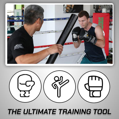 Foam Combat Training Sticks for Boxing and Martial Arts (Yellow)