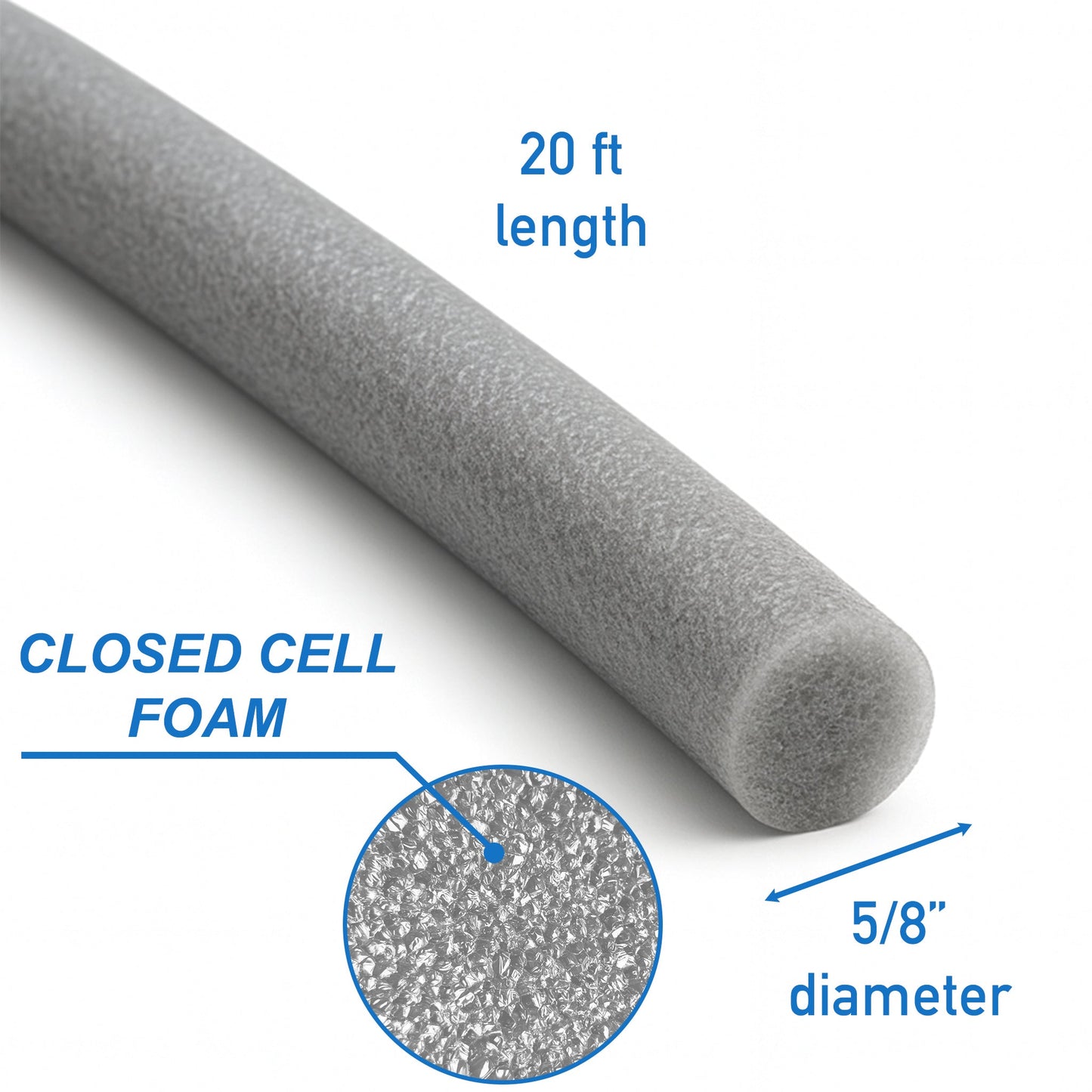 Noodle Rope Craft Foam - 20 Feet