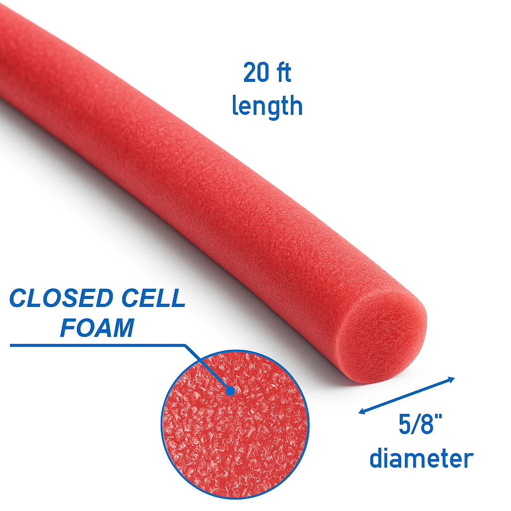 Noodle Rope Craft Foam - 20 Feet