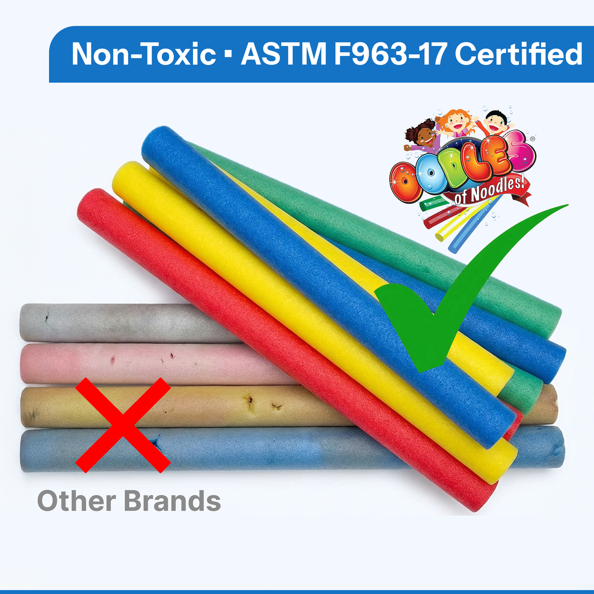8 Pack Sticks Craft Foam - 5 Colors Available