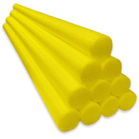Oodles of Noodles™ Yellow Solid-Core Pool Noodle- FREE SHIPPING- 10 Count Pack