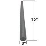 FILL-RITE 3" Diameter Grey Backer Rod Closed Cell - Individual