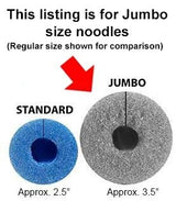 Oodles of Noodles Jumbo Clamp-On Foam Noodles 10 Colors- 6 Count Packs