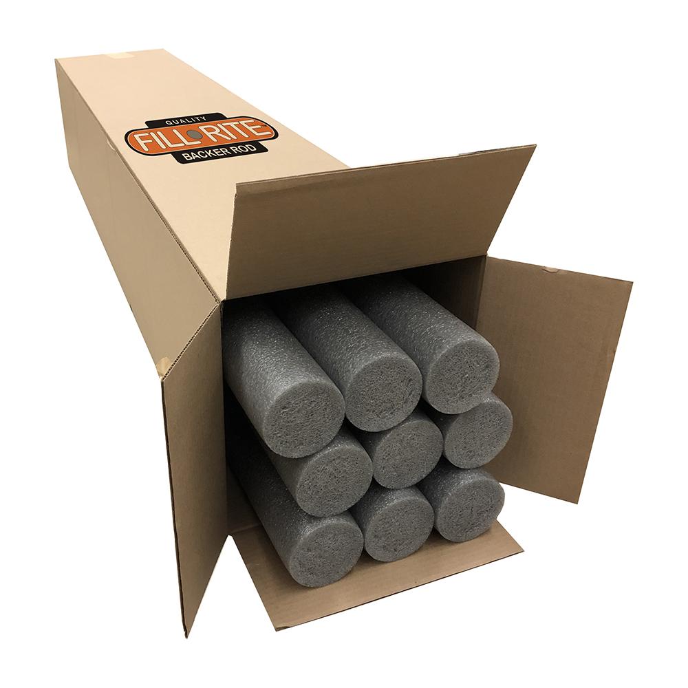 FILL-RITE 54 feet (9 units of 4" x 72") of 4in diameter Backer Rod Closed Cell - Grey