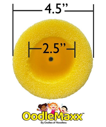OodleMaxx Giant Pool Noodle Yellow - One, Three, Twelve Count